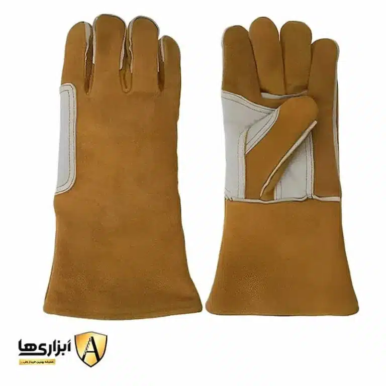 دستکش تمام چرم هوبارت سیم دوز