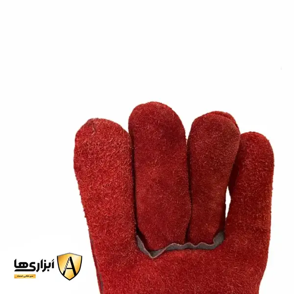دستکش جوشکاری هوبارت چرمی ساق بلند