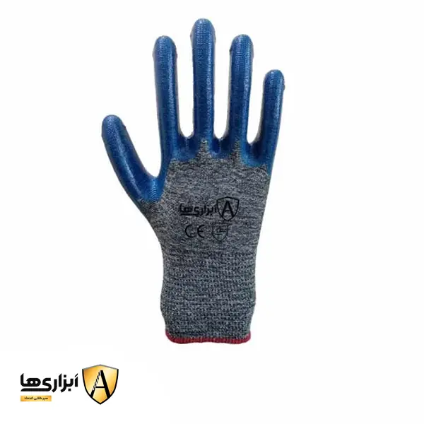 دستکش ایمنی کف مواد نیتریل مدل ابزاری ها