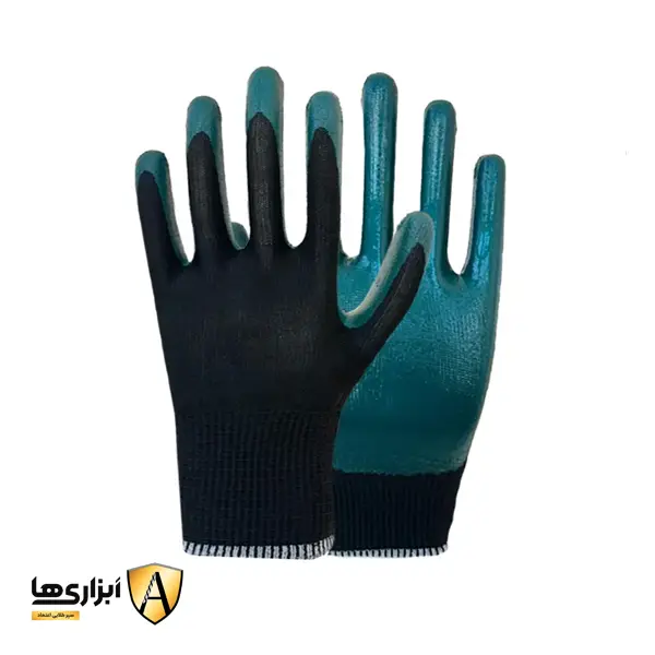 دستکش ایمنی کف مواد نیتریل مدل ابزاری ها