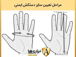 مراحل تعیین سایز دستکش ایمنی