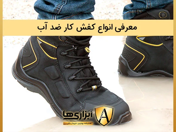 معرفی انواع کفش کار ضد اب
