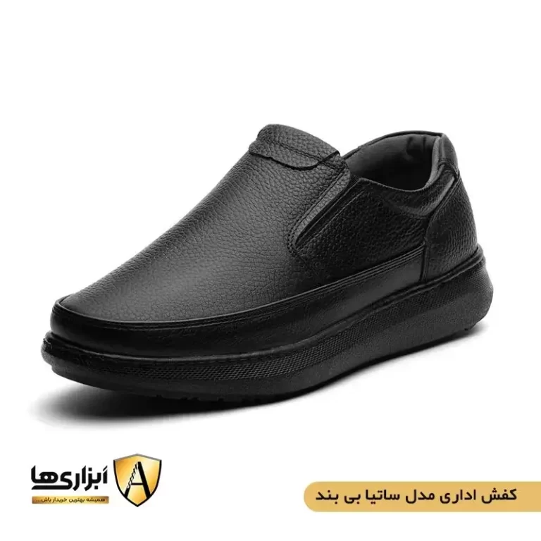کفش اداری پاتن مدل ساتیا بی بند