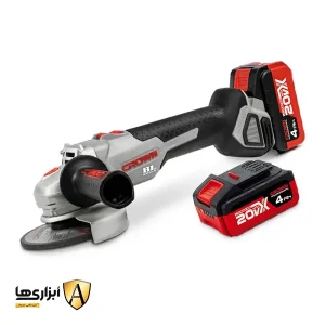 مینی فرز شارژری 115 میلیمتر کرون 20ولت مدل CT23001-115HX
