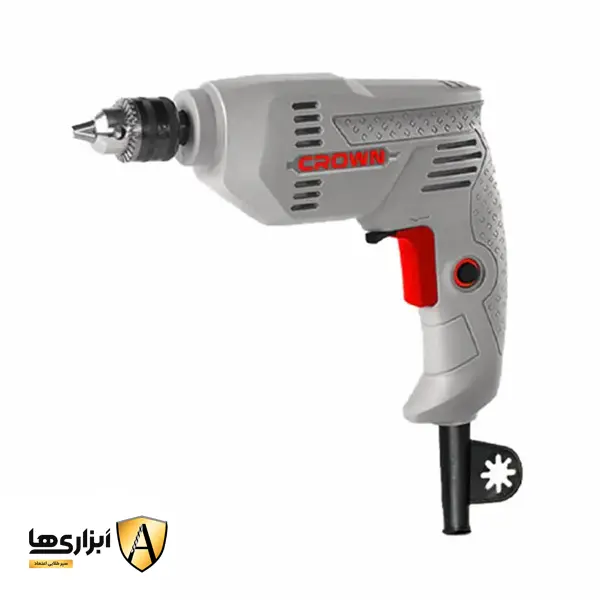 دریل 6 میلیمتر سه نظام آچاری کرون 300 وات مدل CT10125