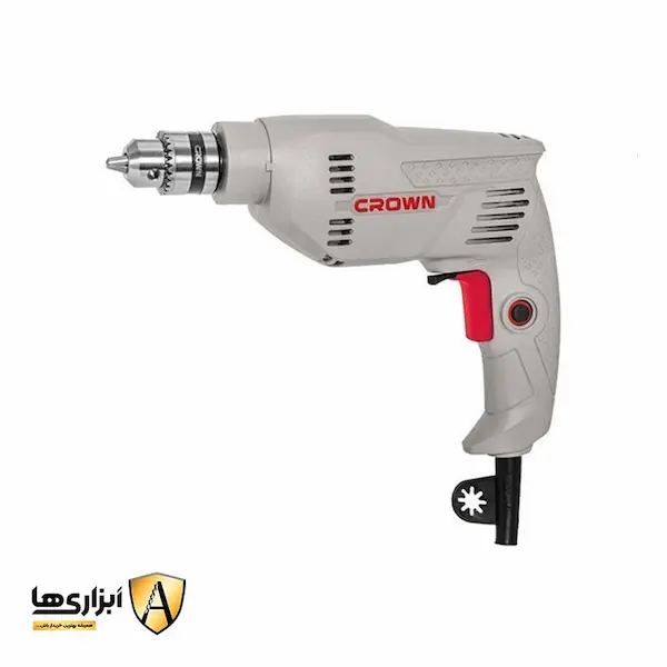 دریل 10 میلیمتر سه نظام آچاری کرون 400 وات مدل CT10126