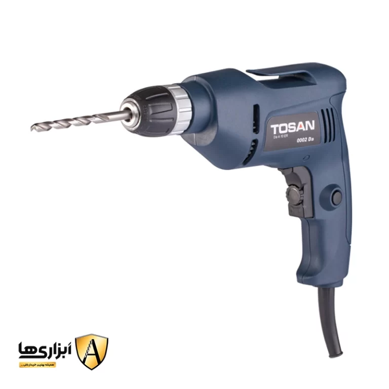 دریل اتوماتیک 10 میلیمتر توسن 400 وات مدل 0002Da