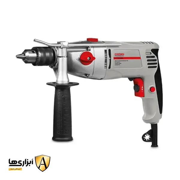 دریل گیربکسی 13 میلیمتر سه نظام آچاری کرون 1050وات مدل CT10034