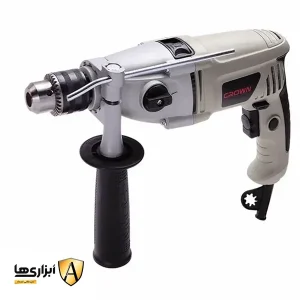 دریل گیربکسی 13 میلیمتر سه نظام آچاری کرون 810 وات مدل CT10067