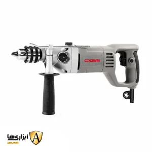 دریل گیربکسی 16 میلیمتر سه نظام آچاری کرون 1050وات مدل CT10032