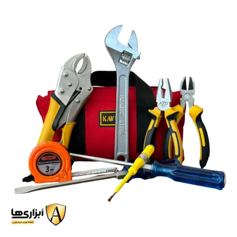 کیف ابزار خانگی 8 پارچه