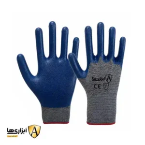 دستکش ایمنی کف مواد نیتریل مدل ابزاری ها