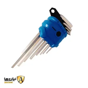 ست آلن ستاره ای 9 عددی شش گوش سایز استاندارد هاربر مدل H9A-LM