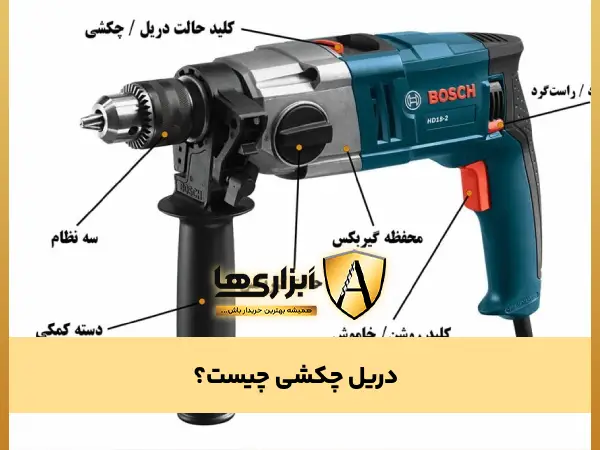 دریل چکشی چیست؟ بهترین دریل چکشی در بازار ایران: ۷ نکته مهم در راهنمای خرید دریل چکشی