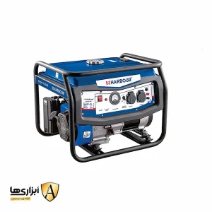ژنراتور برق بنزینی-استارتی چرخ دار 9500 وات هاربر مدل H8.5GR