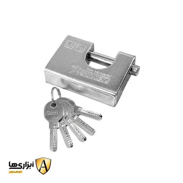 قفل کتابی سانکس مدل زاگرس سایز 104